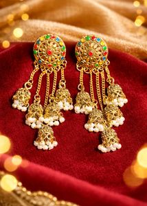 Kashmiri Jhumka earrings