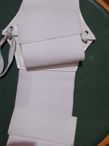 White Corset Belt