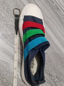 Yuanbo Colorful Strap Sneakers