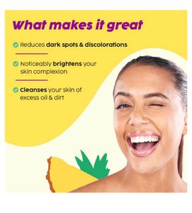 Plix Pineapple De pigmentation Face Wash