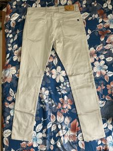 Beige Trousers