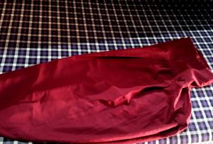 Red Kurta And Shalwar