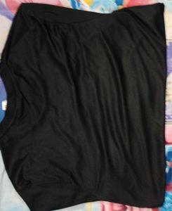 Reebok Black Graphic T-Shirt Gym wear