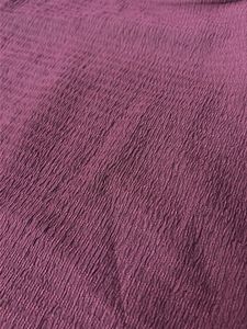 Burgundy Textured Top - New with Tag