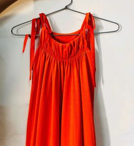Orange Maxi Dress