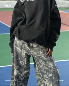 Camo Wide Leg Pants