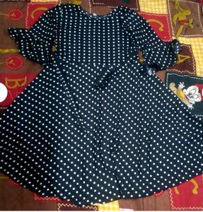 Polka Dot Midi Dress