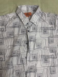 Patterned branded  Men's Shirt