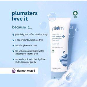 Plum Niacinamide Face Wash (100ml)