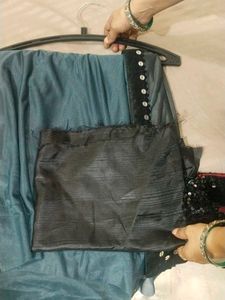 RUFFLE SAREE
