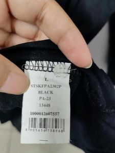Black Long Sleeve Slim fitT-Shirt
