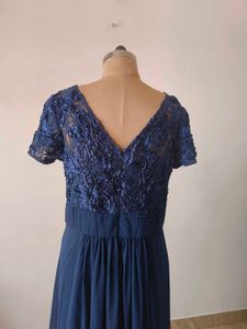 Navy Blue Gown