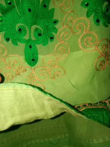 Green Saree