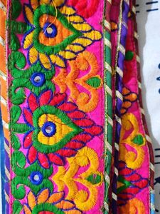 Lace For Saree, Lehenga 💚💛💙❤️