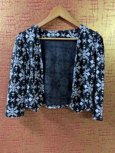 Women Jacket Open Front Casual Jacke
