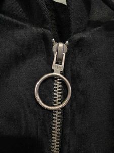 Off-White Embroidered Patch Hoodie Unisex
