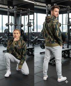gymshark Camo Print Hoodie