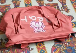 Cute Bear Design Tote Bag