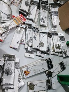 Assorted Design Neck Chains 10Pcs