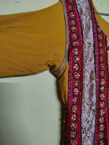 Haldi Special Heavy Work Kurta With Dupatta