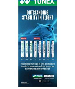 YONEX ACB-TR Feather Shuttle  - Multicolor