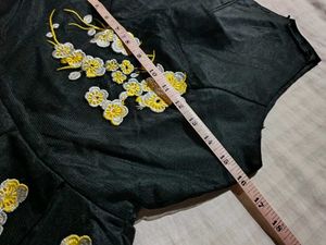 Black Floral Dress