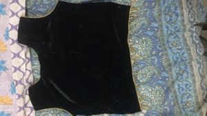 Velvet Zardosi Black Blouse