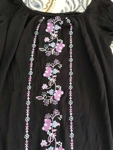 Floral Embroidered Dress