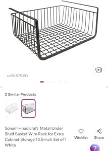 Under Cabinet Basket