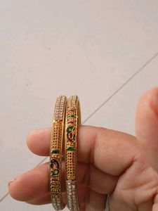 Gold Plated Bangles
