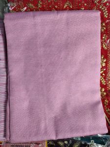 Pink Dress Material Free Size Unstitched Suite