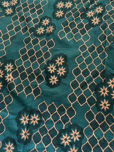 Stylish Green Kurti Large Golden Pattern