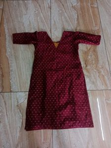 Churidhar Set With Long Dupatta
