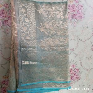 Organza Shaded Saree