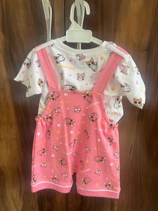 New Cute Cat Overalls Outfit