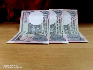 1 Rupee Note - 3 No.s