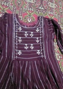 Elegant Striped 3 Kurta