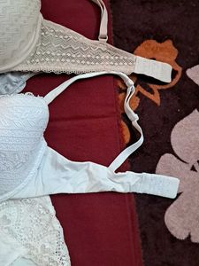 combo Of Four Imported Fabric Bra N Panty