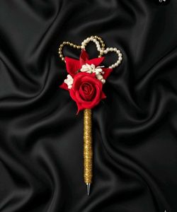Nikah Pen Rose Decorated