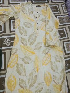 Botanical Print Kurta