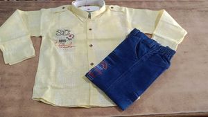 Boys Shirt & Jeans Set