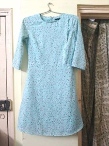 Allen Solly A-Line Floral Dress