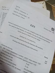 Ca Intermediate Group 1 Papers