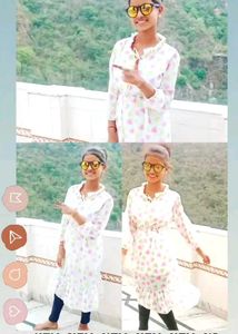 Cute White Heart Dress