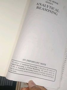 Analytical Reasoning