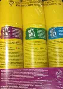 Set Wet Deodorant Pack Of 3