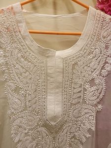 Elegant White Kurta