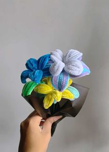 Unique Chenille Stem Flower Bouquet