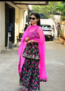 Floral Print Kurta Set