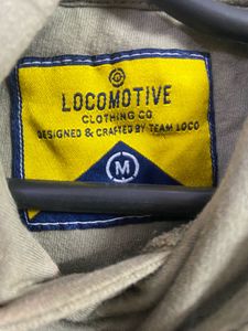 Locomotive Olive Green Hoodie